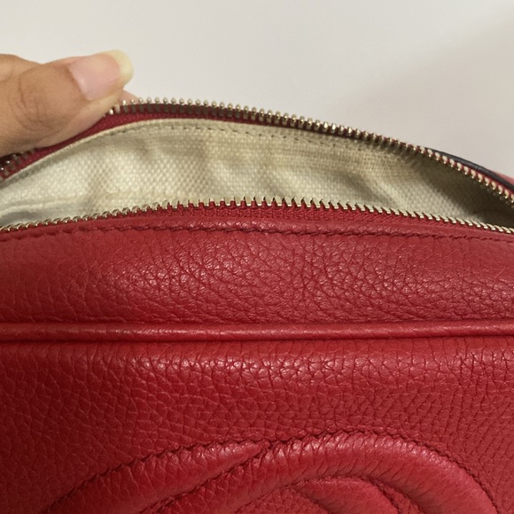 Authentic Pre Loved Gucci Soho Disco Red - Picture 16 of 17